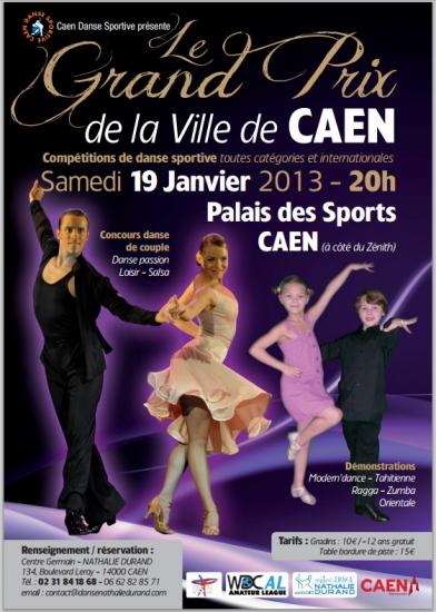 Grand Prix international de Caen le 19 01 2013