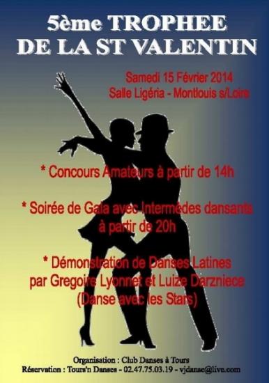 5ème Trophée de la Saint Valentin à Montlouis le 15 février 2014