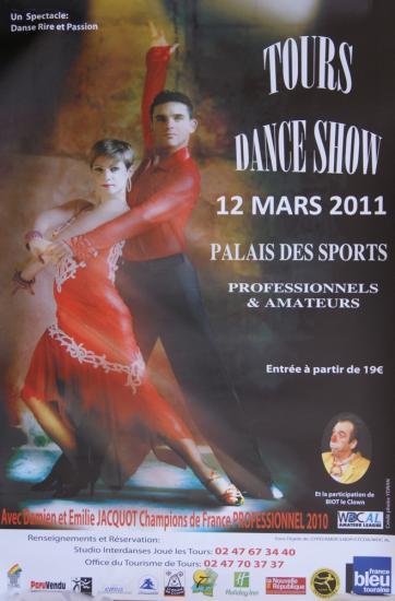 Tours  Danse Show le 12 mars 2011