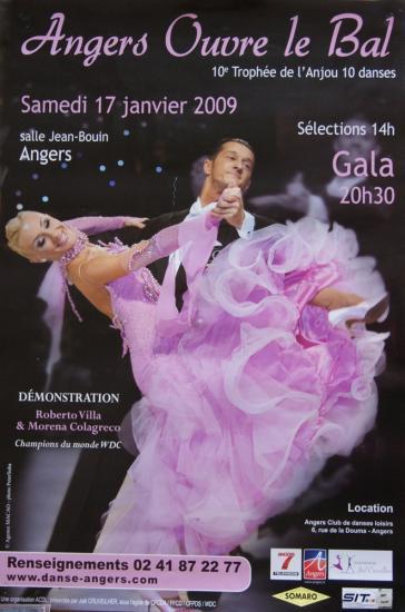 10ème Trophée de l'Anjou à Angers le 17 janvier 2009